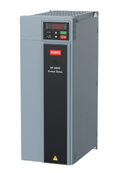 Преобразователь частоты VEDA VF-302C 75 кВт, ~380-480 В, IP 20, встроенная панель, со встроенным дросселем